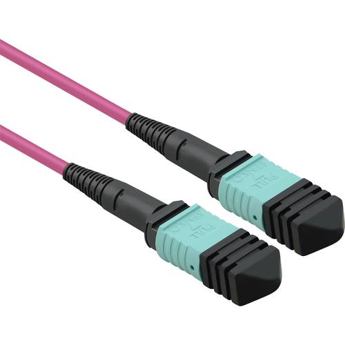 Thumbnail - VALUE MPO-Trunk-Kabel 50/125µm OM4, MPO/MPO, TYPE A, violett, 3 m