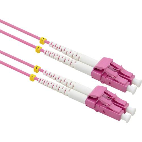 Thumbnail - VALUE LWL-Kabel 50/125µm OM4, LC/LC, Low-Loss-Stecker, violett, 5 m