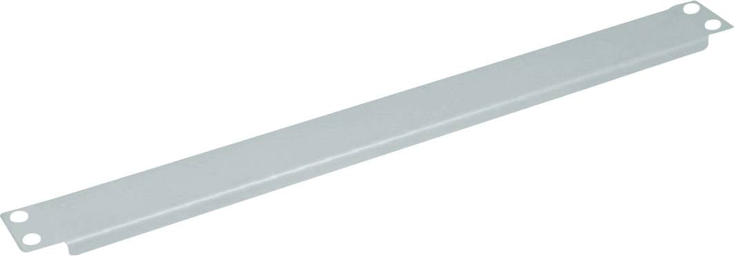 VALUE 19-Zoll-Blindplatte 1 HE, grau