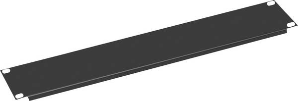 VALUE 19-Zoll-Blindplatte 2 HE, schwarz