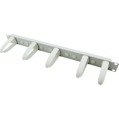 VALUE 19-Zoll-Frontplatte 1HE mit 5 Kabelösen, grau