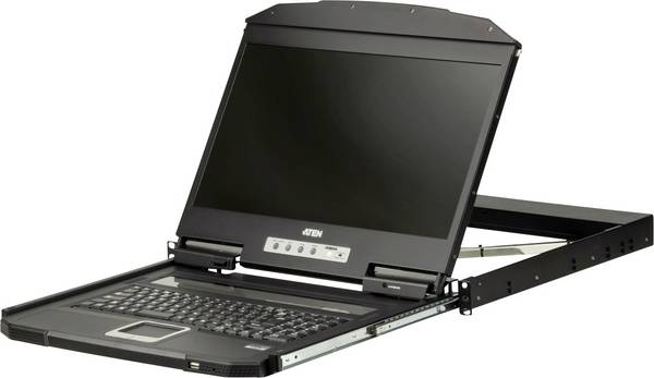 ATEN CL3100NX D  KVM-Konsole VGA  1366 x 768 Pixel