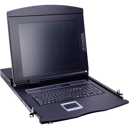 Thumbnail - VALUE 19-KVM-Konsole, 43 cm (17) TFT (16:9), VGA, USB, CH-Layout