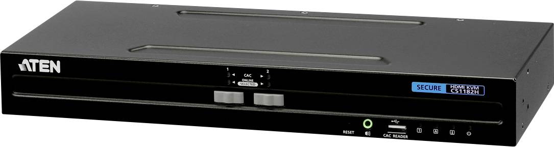 ATEN CS1182H 2-Port USB HDMI Secure KVM Switch, ATEN, CS1182H, 2-Port, USB, HDMI, Secure, KVM, Switch