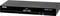 Ein schwarzer, rechteckiger elektronischer KVM-Switch von ATEN. Vorderseite zeigt Schalter, Anschlüsse und LED-Anzeigen. 