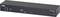 Ein schwarzes KVM-Over-IP-Gerät von ATEN mit Anschlüssen für Netzwerk- und USB-Stecker. LEDs zeigen den Status von Netzwerk und Strom.