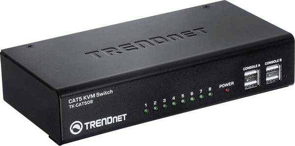 TRENDnet TK-CAT508 8-port KVM Switch CAT5