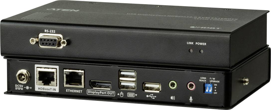 ATEN CE 920 Local and Remote Units - KVM / Audio / Serial / USB / Network Extender - HDBaseT 2.0