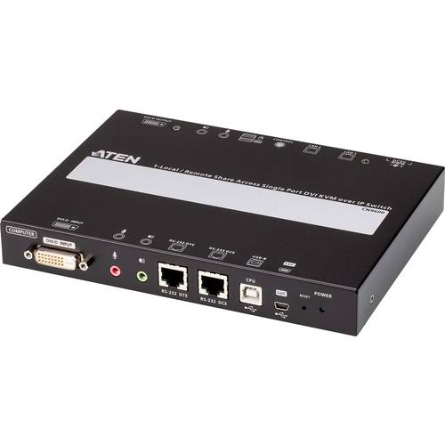 ATEN CN9600 1-Local-Remote Share Access Einzelport DVI KVM over IP Switch