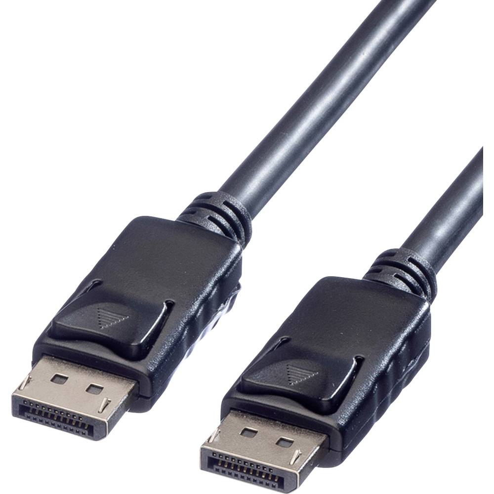 Roline DisplayPort Aansluitkabel 1.50 m 11.04.5629 Afgeschermd Zwart [1x DisplayPort stekker 1x Disp