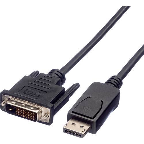 Thumbnail - VALUE DisplayPort Kabel DP ST - DVI (24+1) ST, LSOH, schwarz, 1,5 m