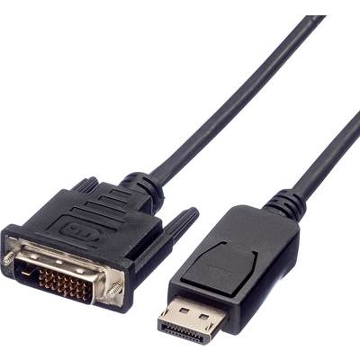 'DVI- und DisplayPort-Kabel nebeneinander, zeigen verschiedene Steckertypen für Videoanschlüsse.'