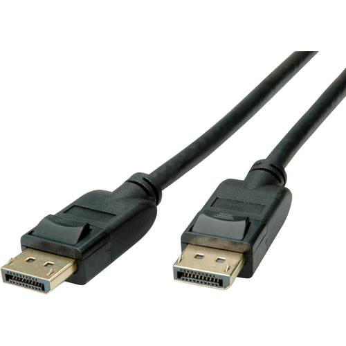 Thumbnail - ROLINE DisplayPort Kabel, v1.4, DP ST - ST, schwarz, 3 m