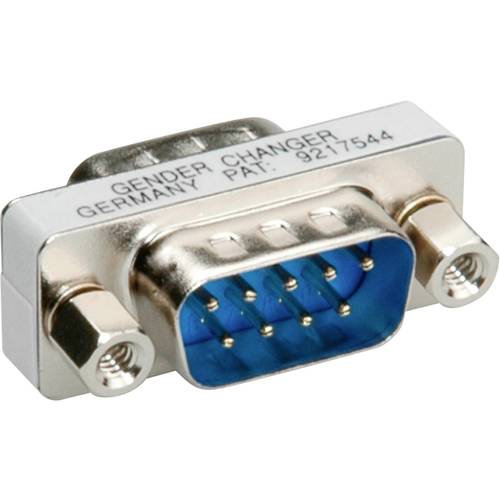 ROLINE Mini Gender Changer, 9pol. Stecker-Stecker