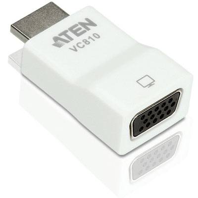 ATEN  Anschlusskabel HDMI-A Stecker, VGA 9pol. Buchse 0 m  VC810-AT  HDMI-Kabel
