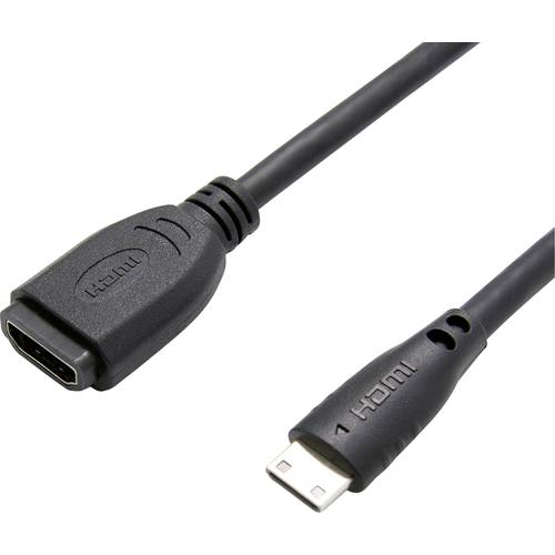 Thumbnail - VALUE HDMI Adapterkabel HDMI - HDMI Mini, BU/ST