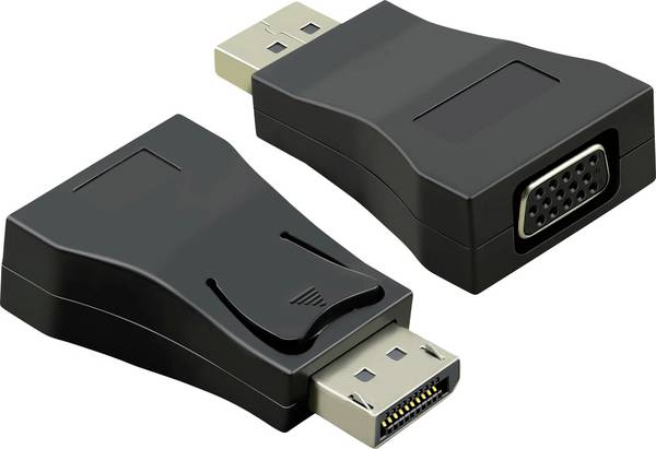 VALUE DisplayPort-VGA Adapter, DP ST - VGA BU, Aktiv