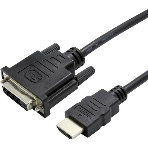 VALUE HDMI-DVI Adapter, HDMI ST / DVI-D BU