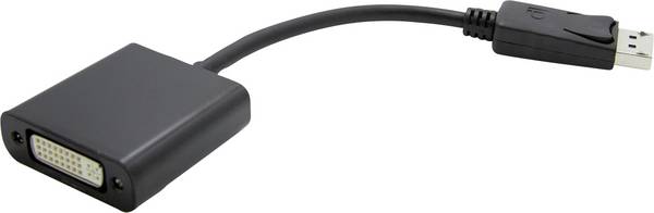 VALUE DisplayPort-DVI Adapter, DP Stecker-DVI Buchse, 0,15 m
