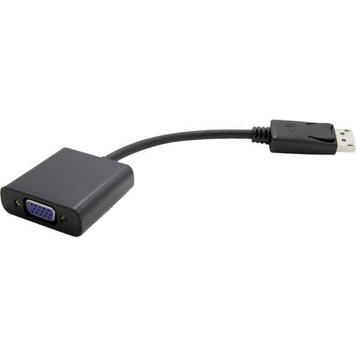 VALUE DisplayPort-VGA Adapter, DP ST - VGA BU, Aktiv