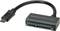 Kabeladapter mit USB-C-Stecker und SATA-Buchse, ermöglicht den Anschluss von SATA-Laufwerken an Geräte mit USB-C-Anschluss.
