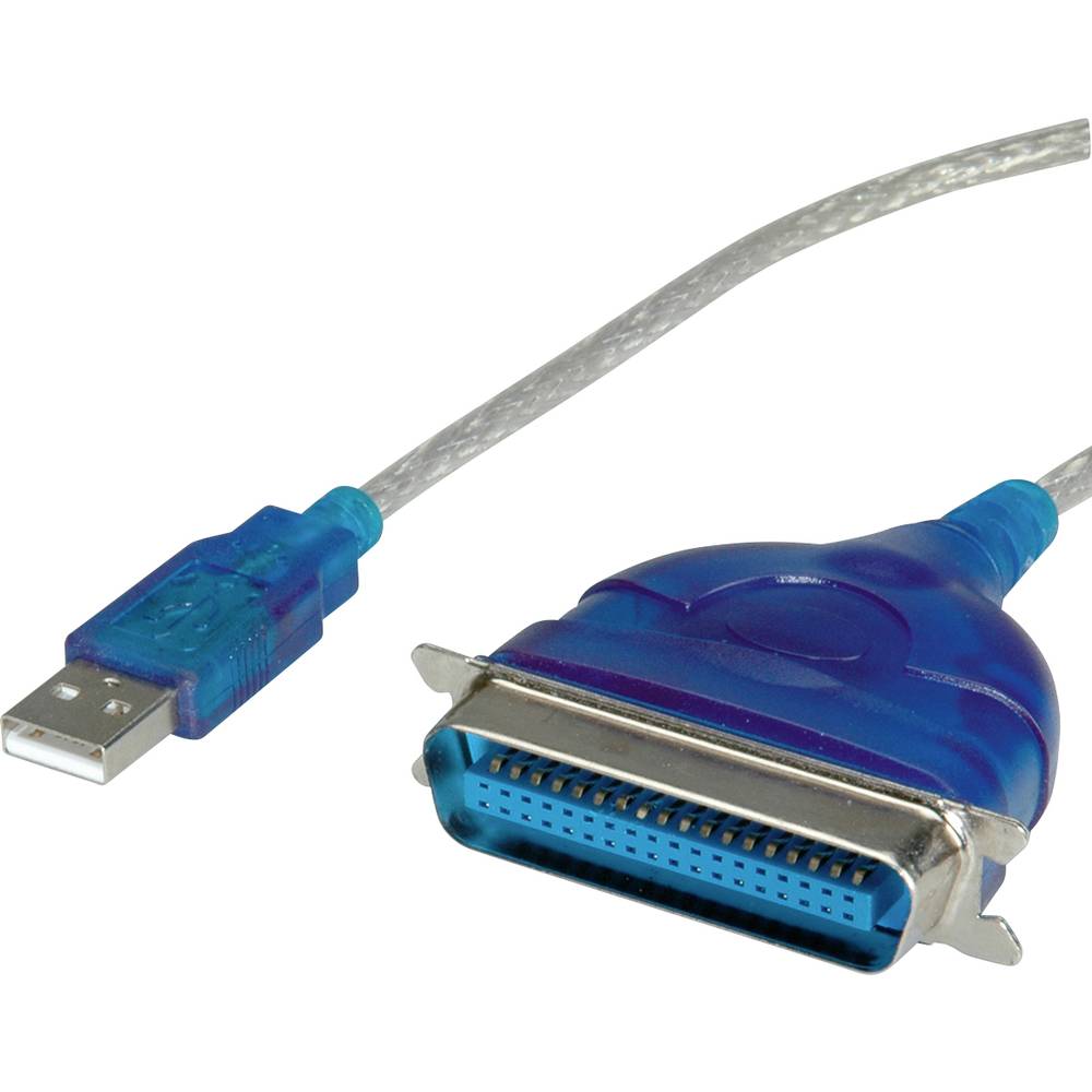 Value USB 2.0 Adapterkabel [1x USB-A 2.0 stekker 1x Centronics stekker]