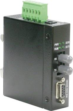 ROLINE Industrie Konverter RS232 - Multimode Glasfaser, ST