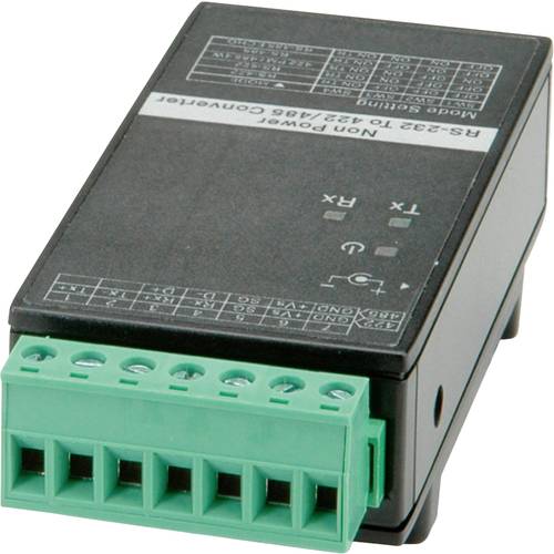 ROLINE RS232 nach RS422/485 Konverter für DIN Hutschiene, selfpowered