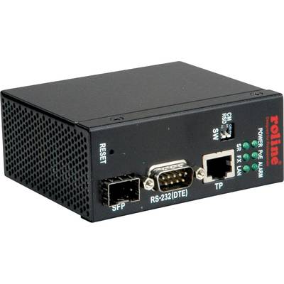 ROLINE Industrie Konverter Ethernet - Seriell RS232, Seriell Server