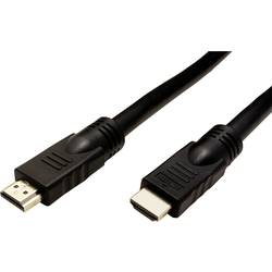 Image of Roline HDMI Anschlusskabel HDMI-A Stecker, HDMI-A Stecker 15.00 m Schwarz 14.01.3452 Geschirmt HDMI-Kabel