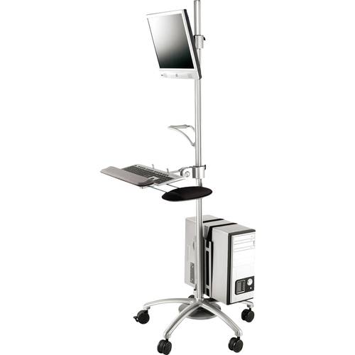 ROLINE PC/LCD-Rollständer, höhenverstellbar, bis 30 kg