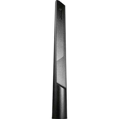 Schwarze vertikale Soundbar mit Lautsprechergitter und Markenname oben.