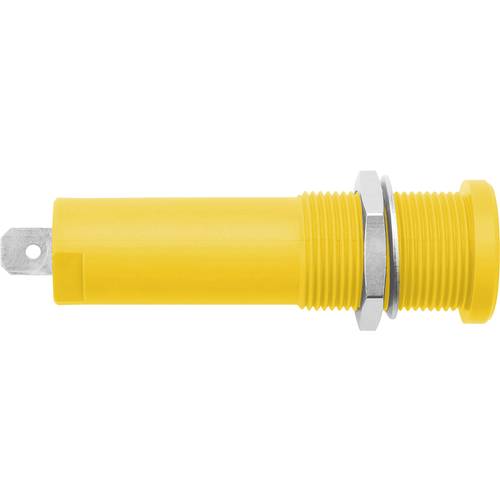 Schützinger DI HSEB 3125 L Ni / GE Hochspannungs-Sicherheits-Einbaubuchse Gelb 1 St.