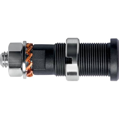 Schützinger DI SEB 3401 Ni / SW Sicherheits-Einbaubuchse Schwarz 1 St.