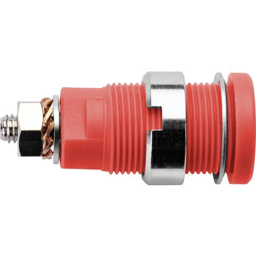 Schützinger DI SEB 6445 Ni / RT Sicherheits-Einbaubuchse Rot 1 St.