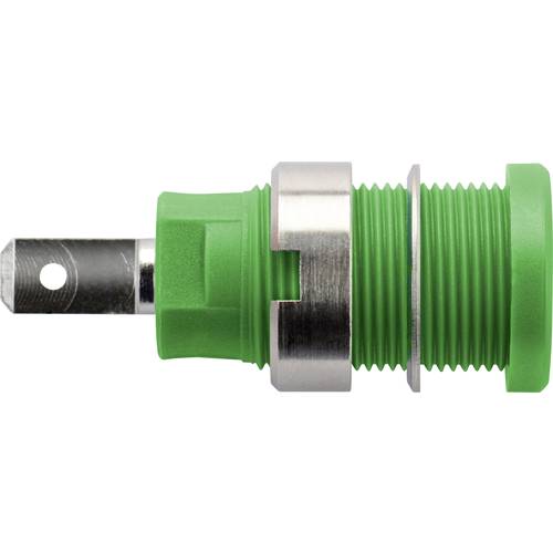 Schützinger DI SEB 6450 Ni / GN Sicherheits-Einbaubuchse Grün 1 St.