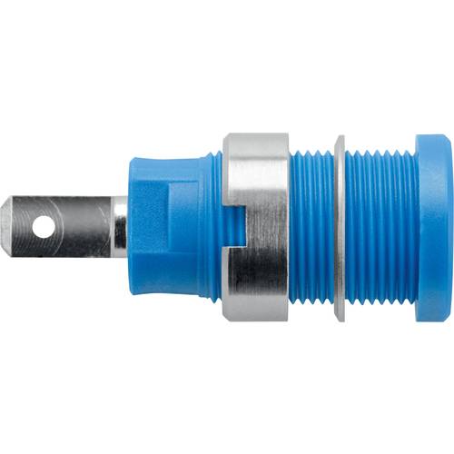 Schützinger DI SEB 7077 Ni / BL Sicherheits-Einbaubuchse Blau 1 St.