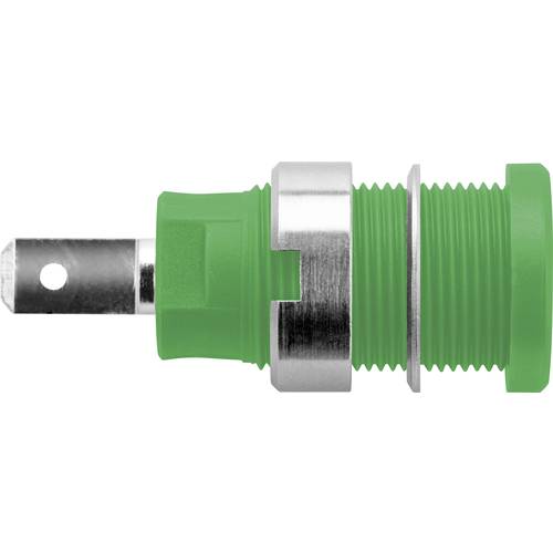 Schützinger DI SEB 7077 Ni / GN Sicherheits-Einbaubuchse Grün 1 St.