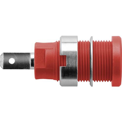 Schützinger DI SEB 7077 Ni / RT Sicherheits-Einbaubuchse Rot 1 St.