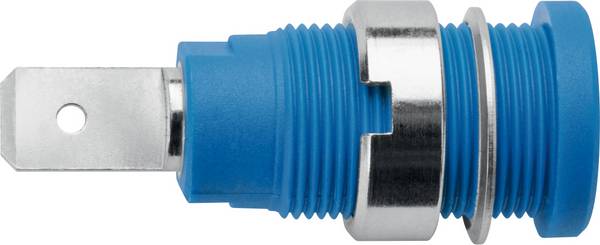 Schützinger DI SEB 7080 Ni / BL Sicherheits-Einbaubuchse Blau 1 St. Piece