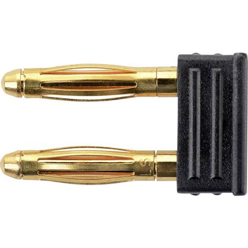 Schützinger KURZ 6730 / 5.08-2 IG Au / SW Kurzschlussstecker Schwarz 1 St.