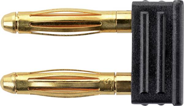 Schützinger KURZ 6730 / 5.08-2 IG Au / SW Kurzschlussstecker Schwarz 1 St.