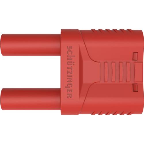 Schützinger SKURZ 6100 / 19-4 IG 2MB Ni / RT Sicherheits-Kurzschlussstecker Rot 1 St.