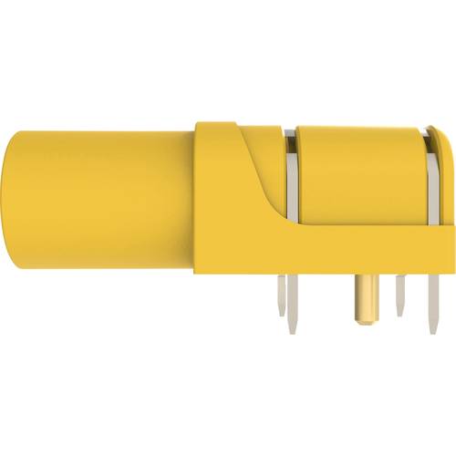 Schützinger Sicherheits-Winkeleinbaubuchse Gelb 1 St.