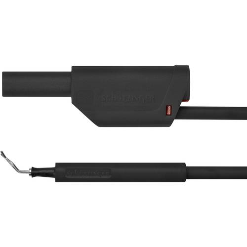 Schützinger Adapterleitung Stecker 4 mm Prüfspitze 50.00 cm Schwarz 1 St.
