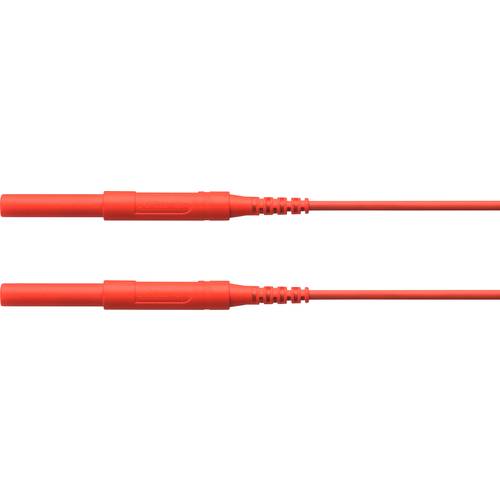 Thumbnail - Schützinger HSPL 8568 / AWG16 / 100 / RT Sicherheits-Messleitung Stecker 4 mm Stecker 4 mm Rot 1 St.