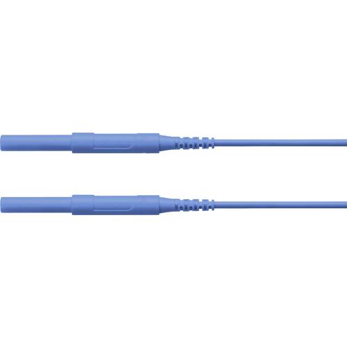 Schützinger Sicherheits-Messleitung Stecker 4 mm Stecker 4 mm 150.00 cm Blau 1 St.