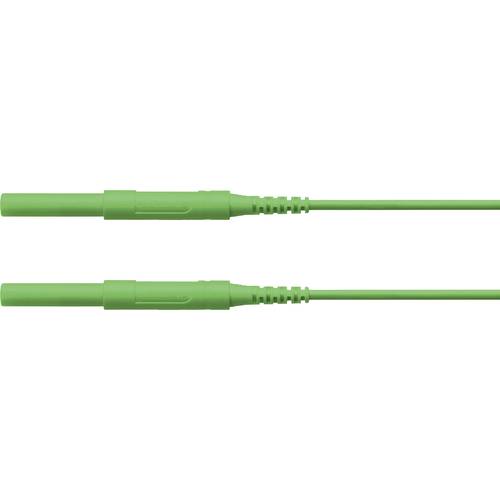 Schützinger Sicherheits-Messleitung Stecker 4 mm Stecker 4 mm 200.00 cm Grün 1 St.