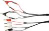 Schützinger Messleitung Stecker 4 mm Kelvin-Klemme 70.00 cm Schwarz, Rot, Weiß 1 St.