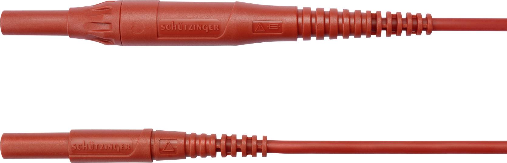 SCHÜTZINGER MSFK B441 / 1 / 100 / RT Messleitung [Stecker 4 mm - Stecker 4 mm] 100.00 cm Rot 5